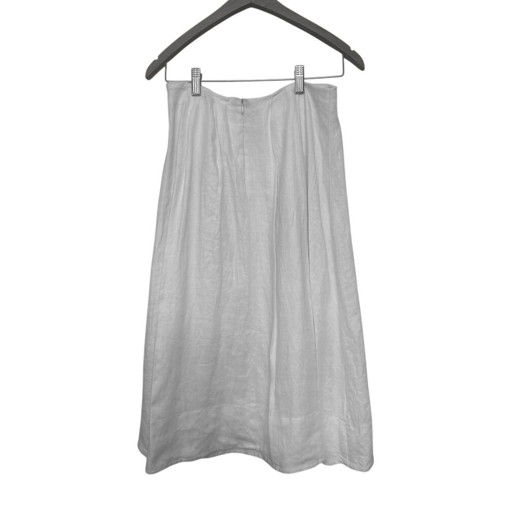 NWT Reformation Skirt White Linen Moya Fully Lined Size 2